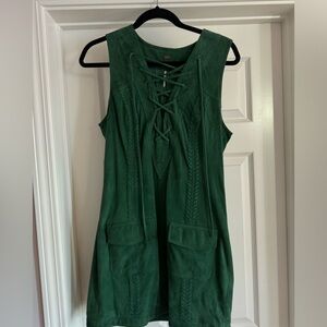 Free People Suede Mini Dress